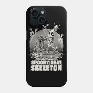 Spooky Boat Skeleton - Classic Animation Phone Case