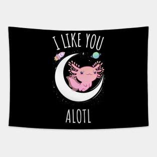 I Like You Alotl Tapestry