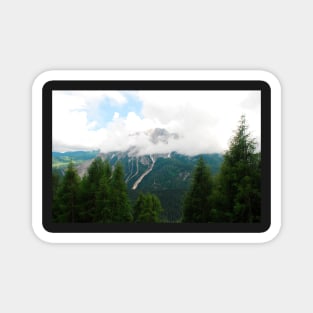 Low Cloud Over Carnic Alps Near Sauris Magnet