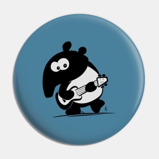 Funny Cute Musical Tapir Little Guitar Ukulele Pin