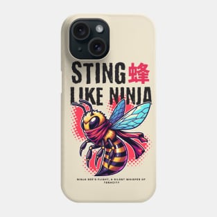 Sting Like Ninja Honey Bee Lover Phone Case