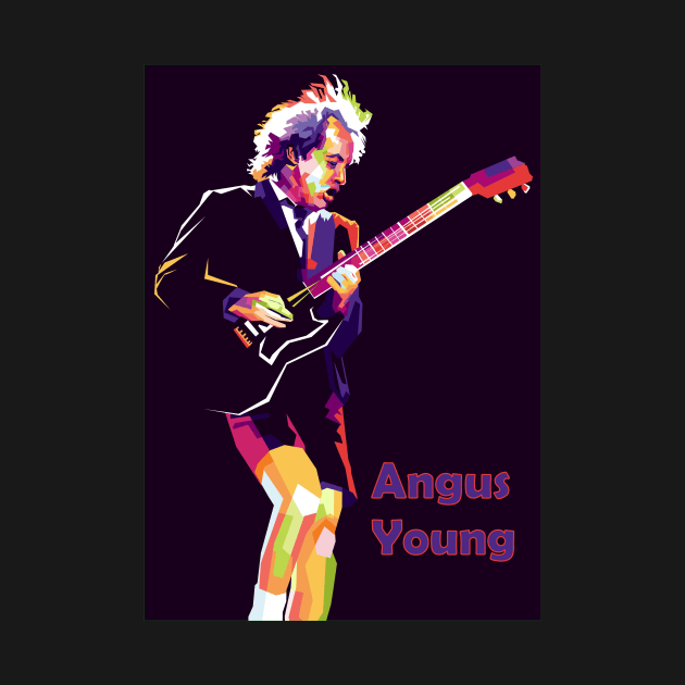 angus young played guitar by Danwpap2