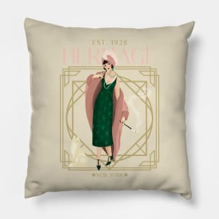 Heritage New York - The Great Gatsby Pillow