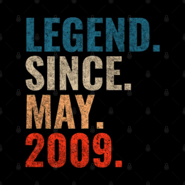 Legend since May 2009 Retro 2009 by TeeLogic