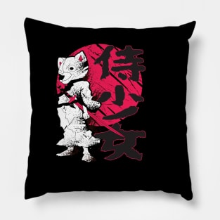 Samurai Japanese Anime warrior swordsman Pillow