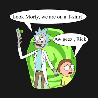 rick and morty tshirt T-Shirt