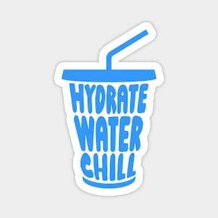 Hydrate Water Chill Cup vr1 Magnet