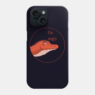 Angry Dragon Phone Case