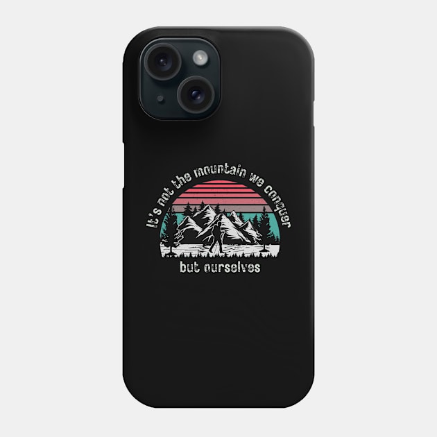 Hiking outdoors Phone Case by TempyBell Blooms