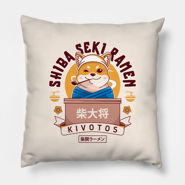 Kivotos Seki Ramen Pillow by Lagelantee