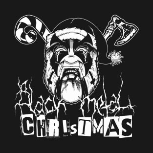 Black Metal Christmas T-Shirt