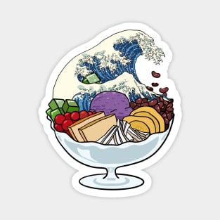 COLORFUL HALO-HALO FILIPINO FOOD STICKER Magnet
