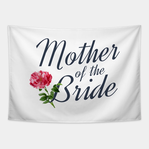 Elegant Mother of the Bride Wedding Calligraphy Tapestry by Jasmine Anderson