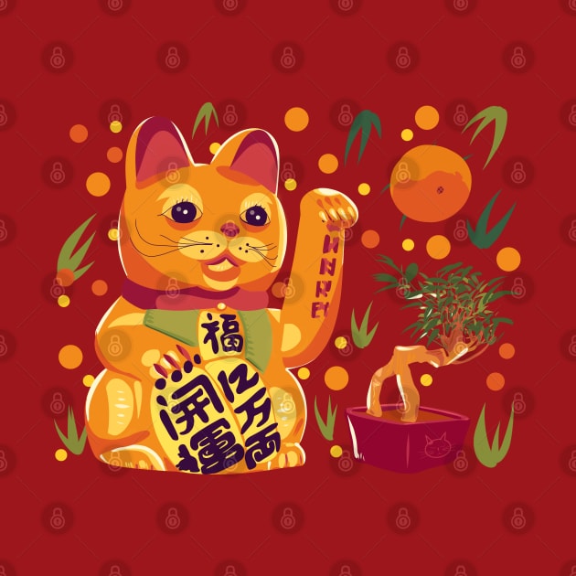 Lucky cat by Mimie20