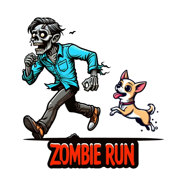 Zombie Run by Rawlifegraphic