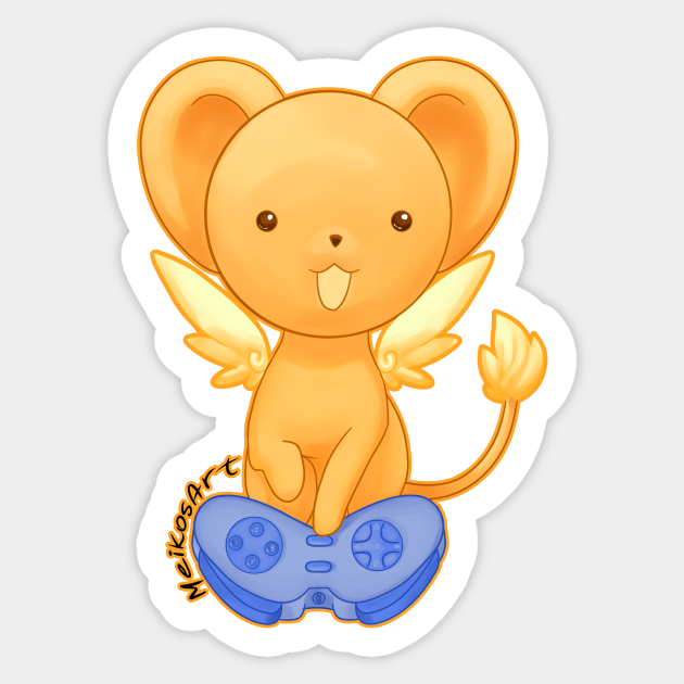 kero sakura card captor sticker teepublic