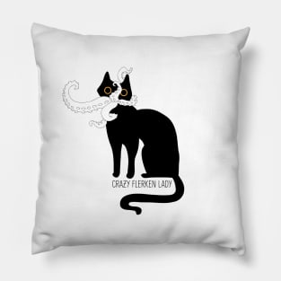 Crazy Flerken Lady Pillow