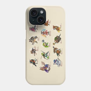 Chilean animal fantasy jobs Phone Case