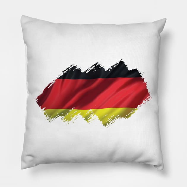 German Flag Pillow by Teemperor