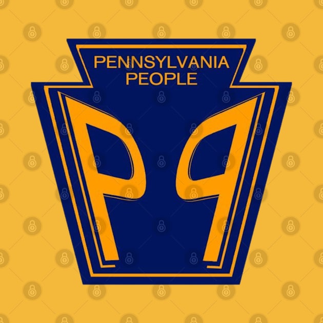 Pennsylvania People Productions Logo Tee by Pennsylvania People Apparel