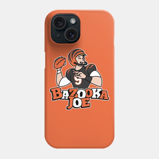 Bazooka Joe Burrow Phone Case by Carl Cordes