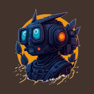 Robot Silhouette T-Shirt