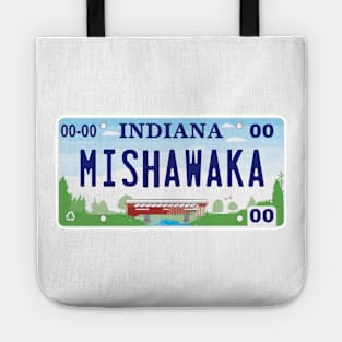 Mishawaka License Plate Tote