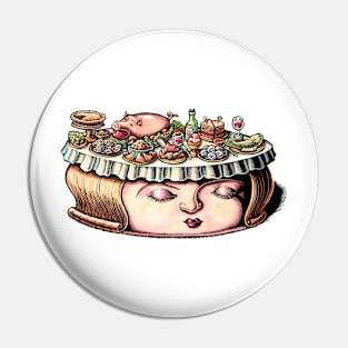 Dining Table Face Pin