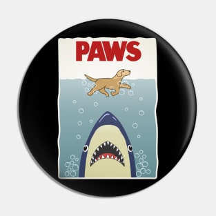 Paws on the Water Pin