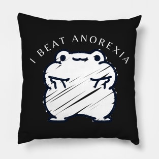 I Beat Anorexia Pillow