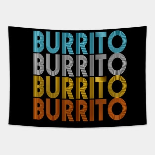 Burrito Lover Vintage Gift Taco Tapestry