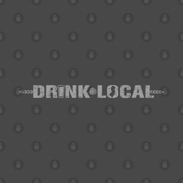 2-SIDED DRINK LOCAL NJ Tee by ATOMIC PASSION