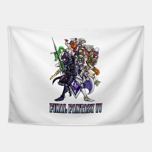 Final Fantasy IV Heroes Tapestry by WarioPunk