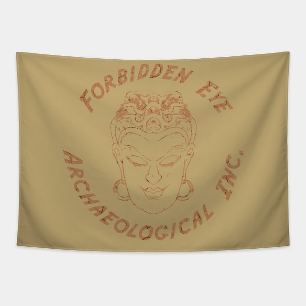 Forbidden Eye Archaeology Tapestry by MakeItCo