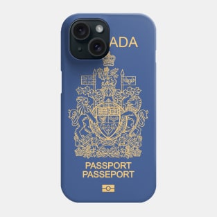 Canada passport Phone Case