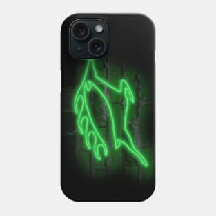 Triumph Stag 1970s classic car emblem neon Phone Case