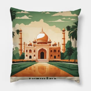 Ludhiana India Vintage Tourism Travel Pillow