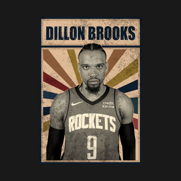 Houston Rockets Dillon Brooks by RobinaultCoils