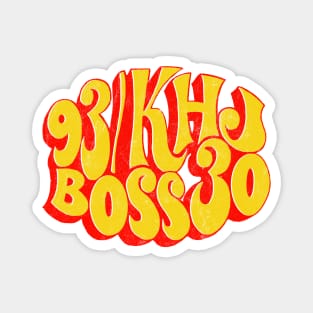 93 KHJ -- 70s Radio Station Magnet