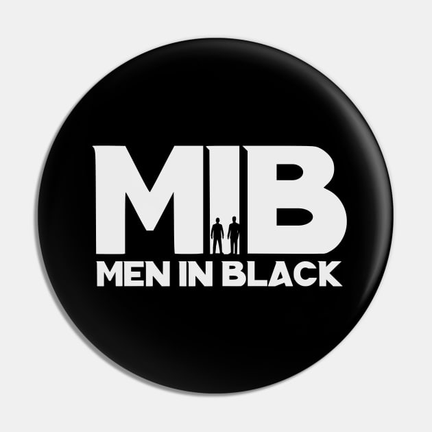 Men in black Pin by mypointink