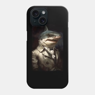 Great White Shark Classic Portrait Phone Case