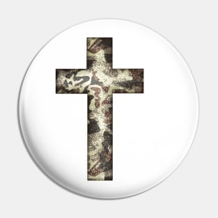 Christian Faith Cross Pin