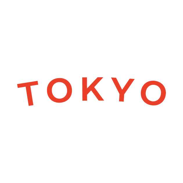 Tokyo City Typography by calebfaires