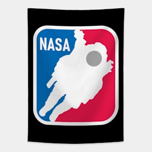 NASA NBA-Style Logo Tapestry