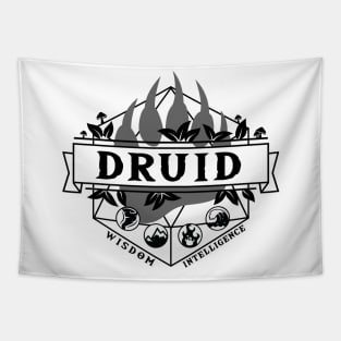 Druid (Black) Tapestry