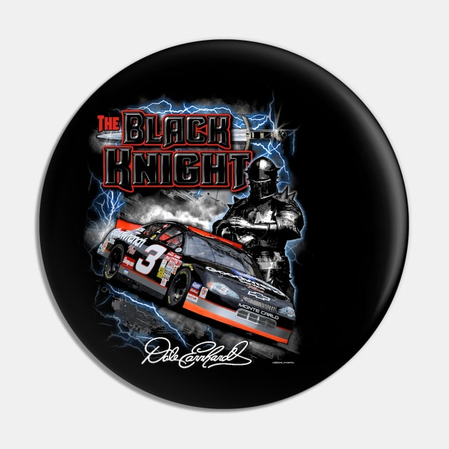 Dale Earnhardt Black Knight Pin by art.Hamdan