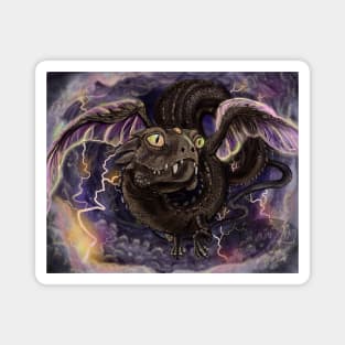 Eye of the Storm Dragon Magnet
