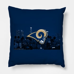 Retro LA Rams Pillow