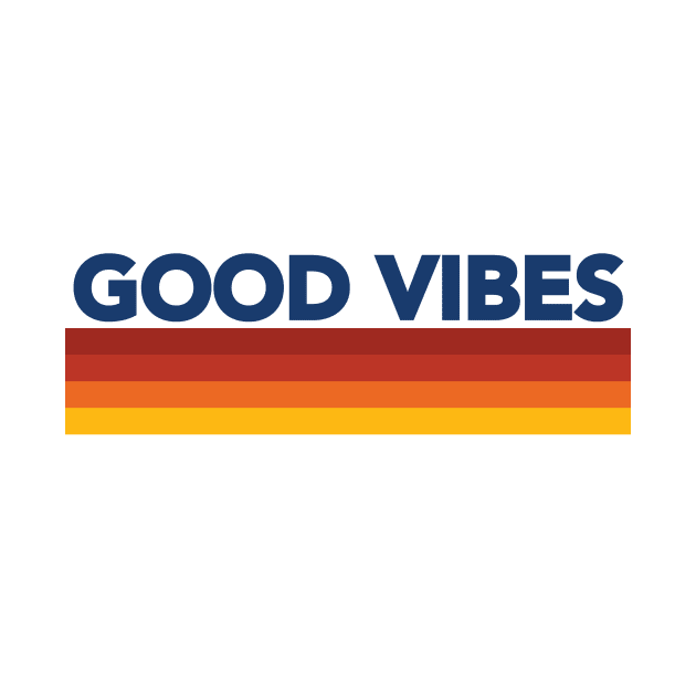 Good Vibes Retro- 1 by marissasiegel