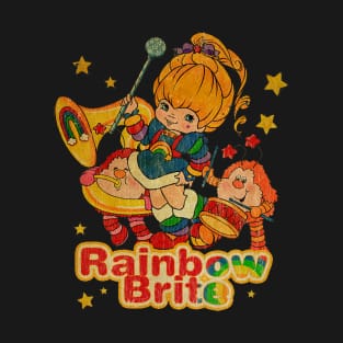 Retro style rainbow brite T-Shirt